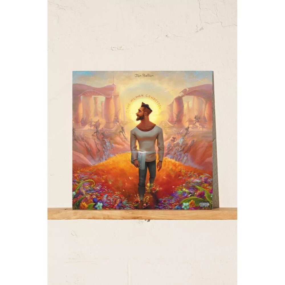 Jon Bellion The Human Condition LP Clear Vinyl Record Album EUC